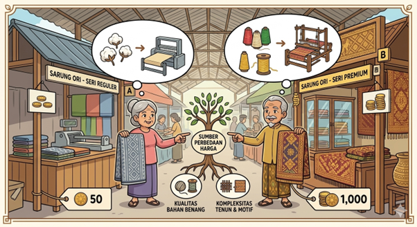 Kenapa Harga Sarung Bisa Berbeda Meski Sama-sama Original?