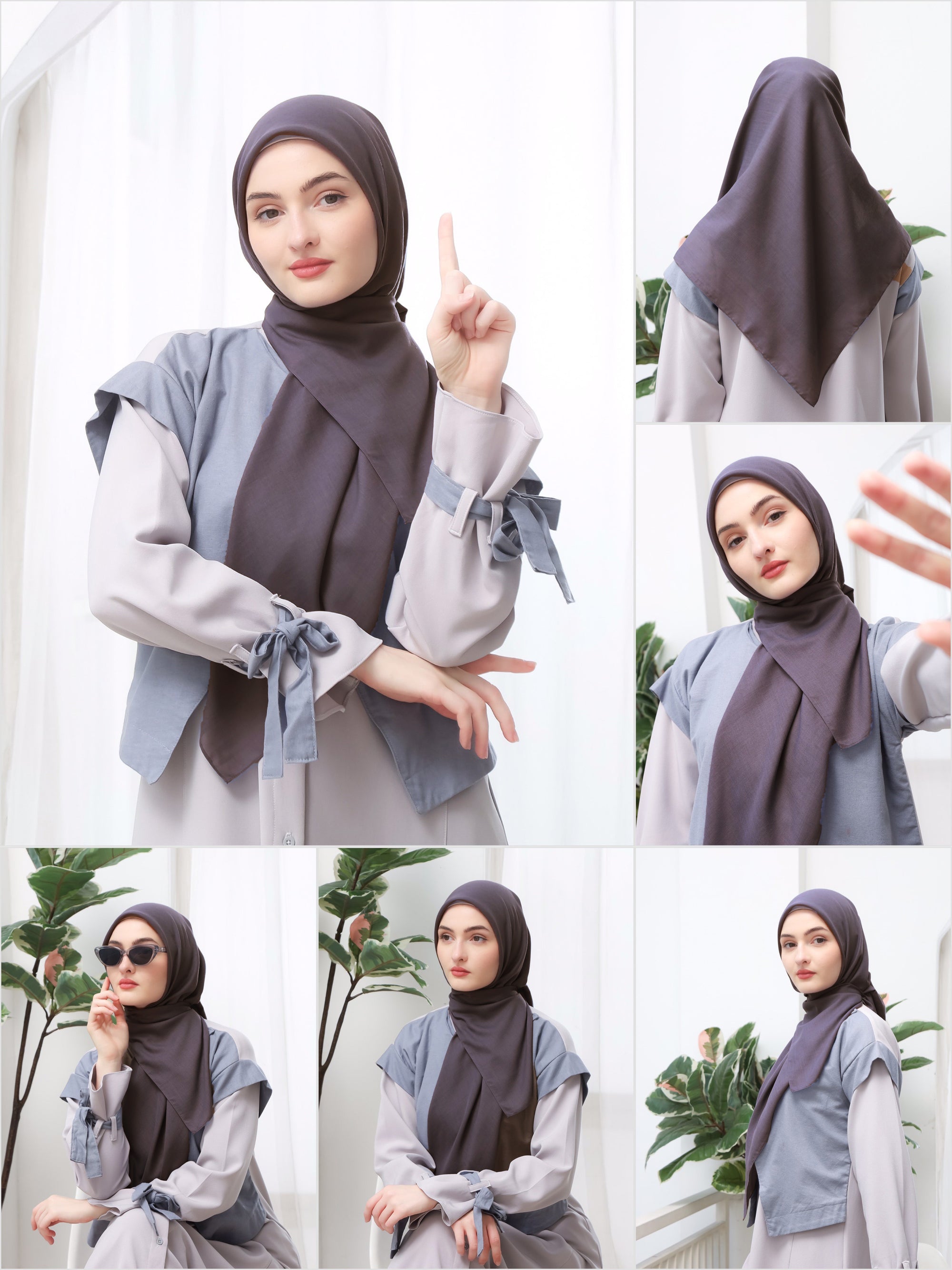 Atlas Hijab Universal Hayya Kerudung Segi Empat