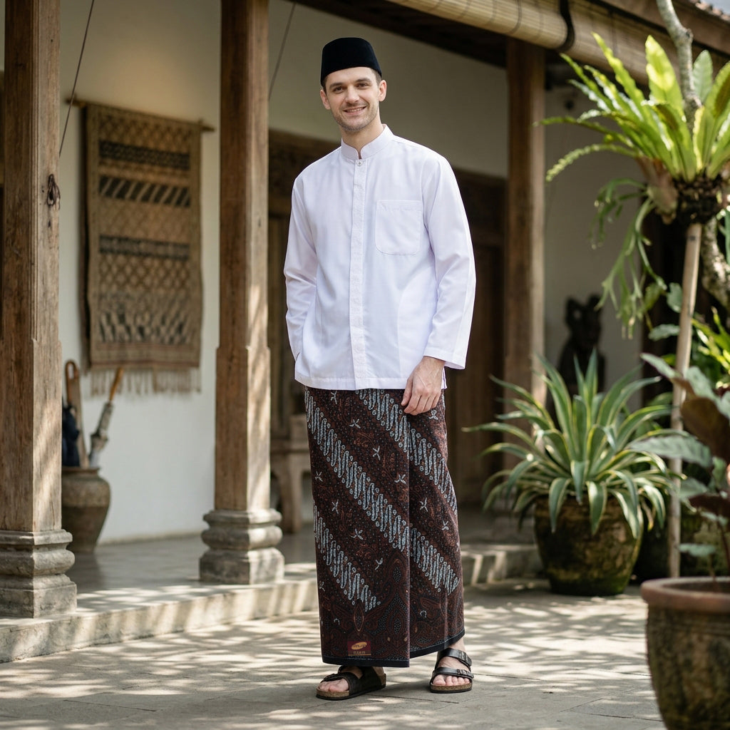 Sarung ATLAS Idaman 555 Batik Motif BHS A5 PBD 024