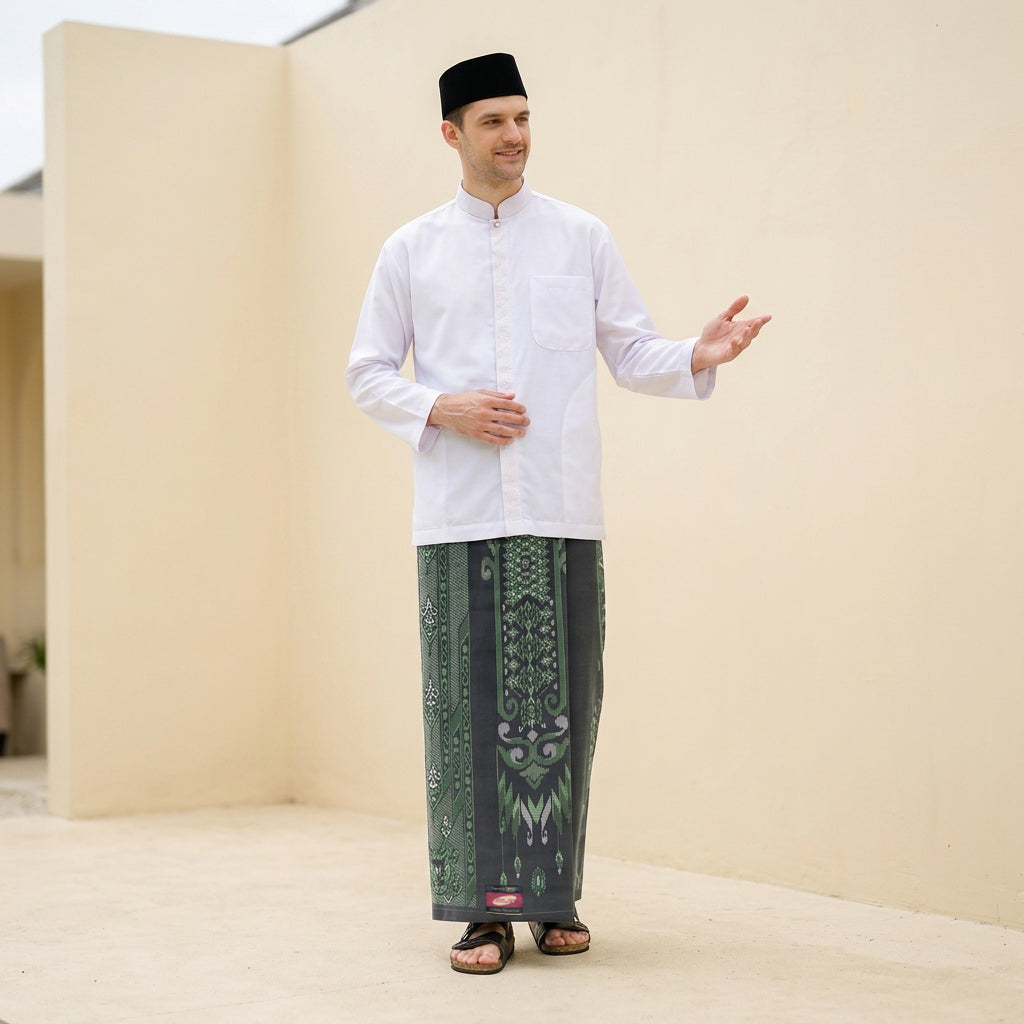 Sarung ATLAS Super Premium 925 A9 BJA SJ Dark Green
