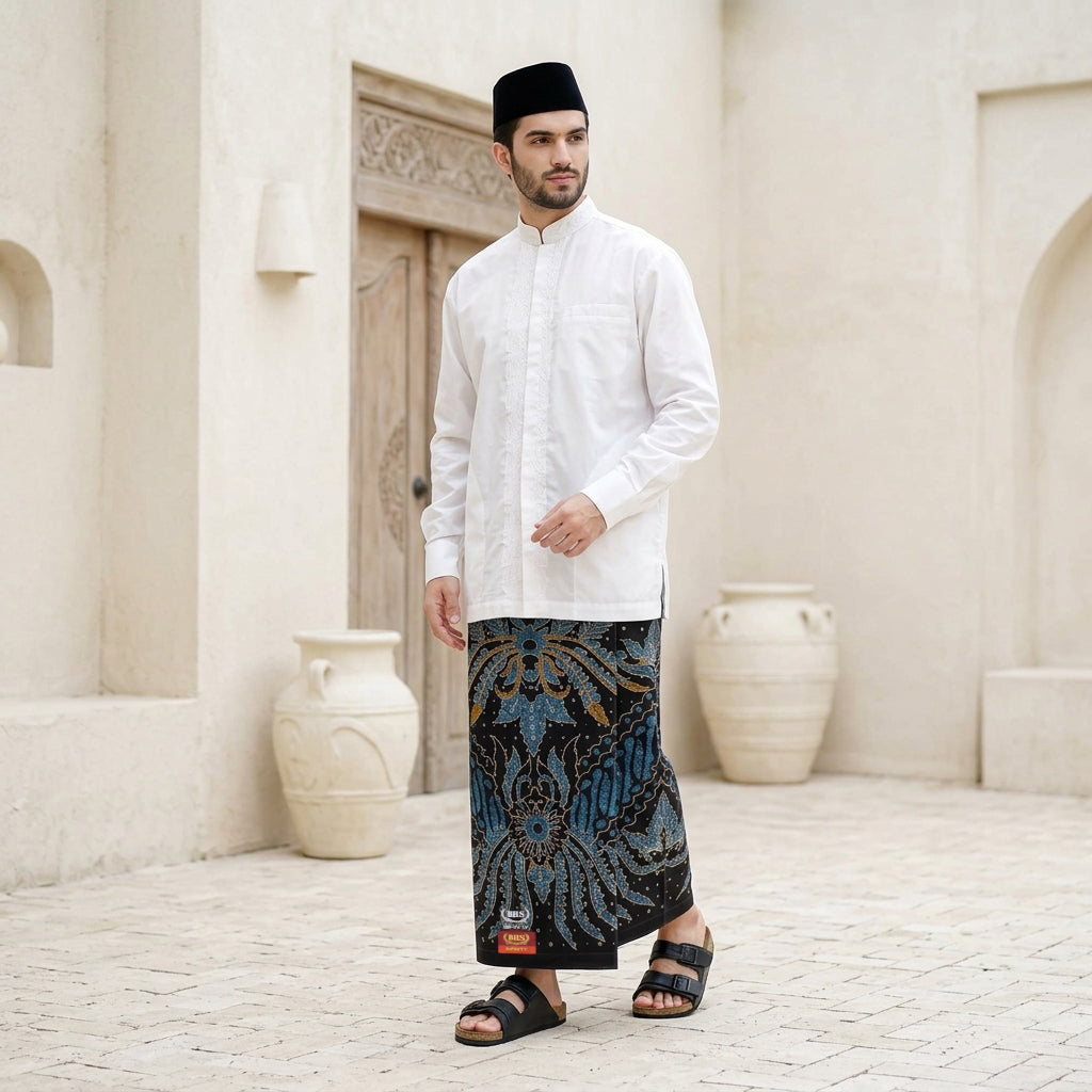 Sarung BHS Infinity Gold Motif V34 CBC SJ 001