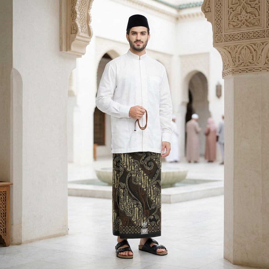 Sarung BHS Infinity Silver Motif V34 CBE SJ 006