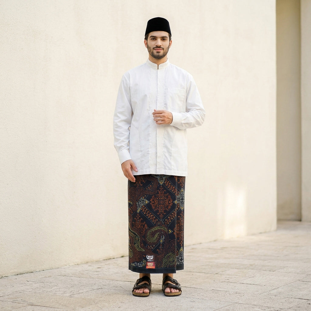Sarung BHS Infinity Gold Motif V34 CBC SJ 005