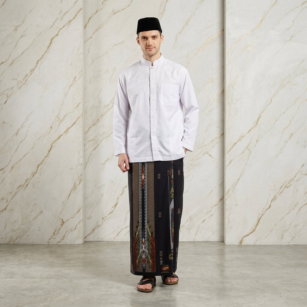 Sarung ATLAS Super Premium 925 A9 SJA SJ Dark Brown