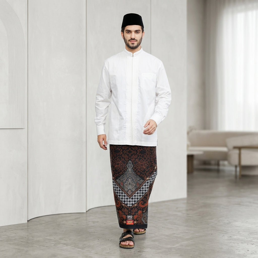 Sarung BHS Infinity Gold Motif V34 CBD SJ 003