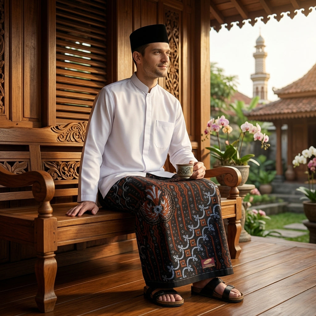 Sarung ATLAS Idaman 555 Batik Motif BHS A5 PBD 017