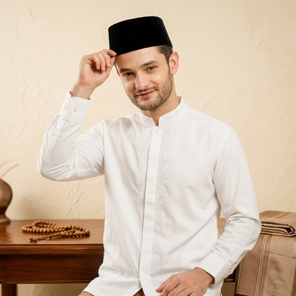 Songkok Peci BHS Classic AC Tinggi 9