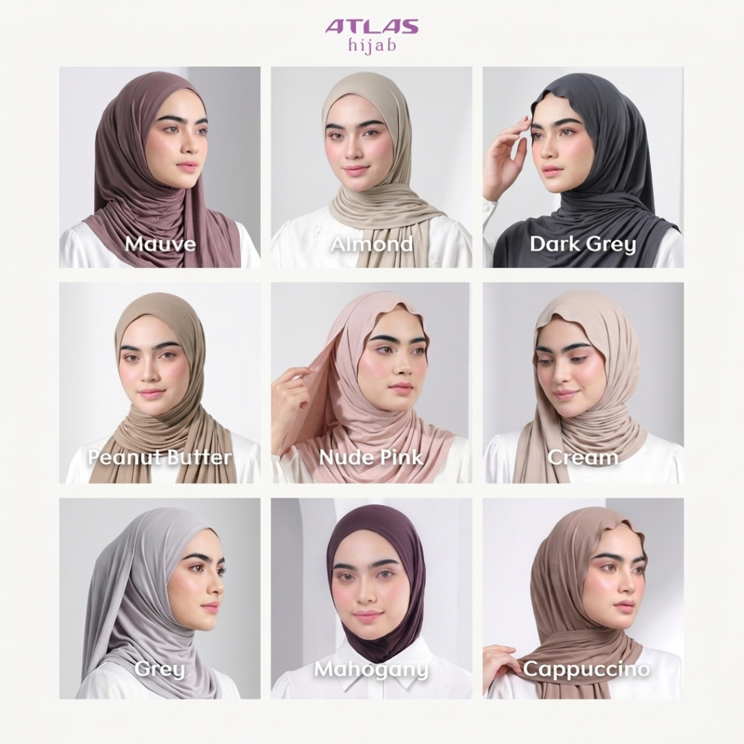 Atlas Hijab Cloud Touch Tencel Pashmina