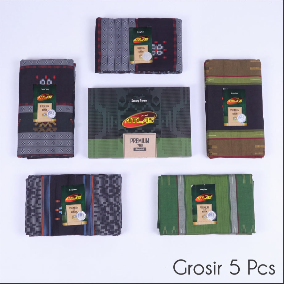 Grosir Sarung ATLAS Premium 760 Songket