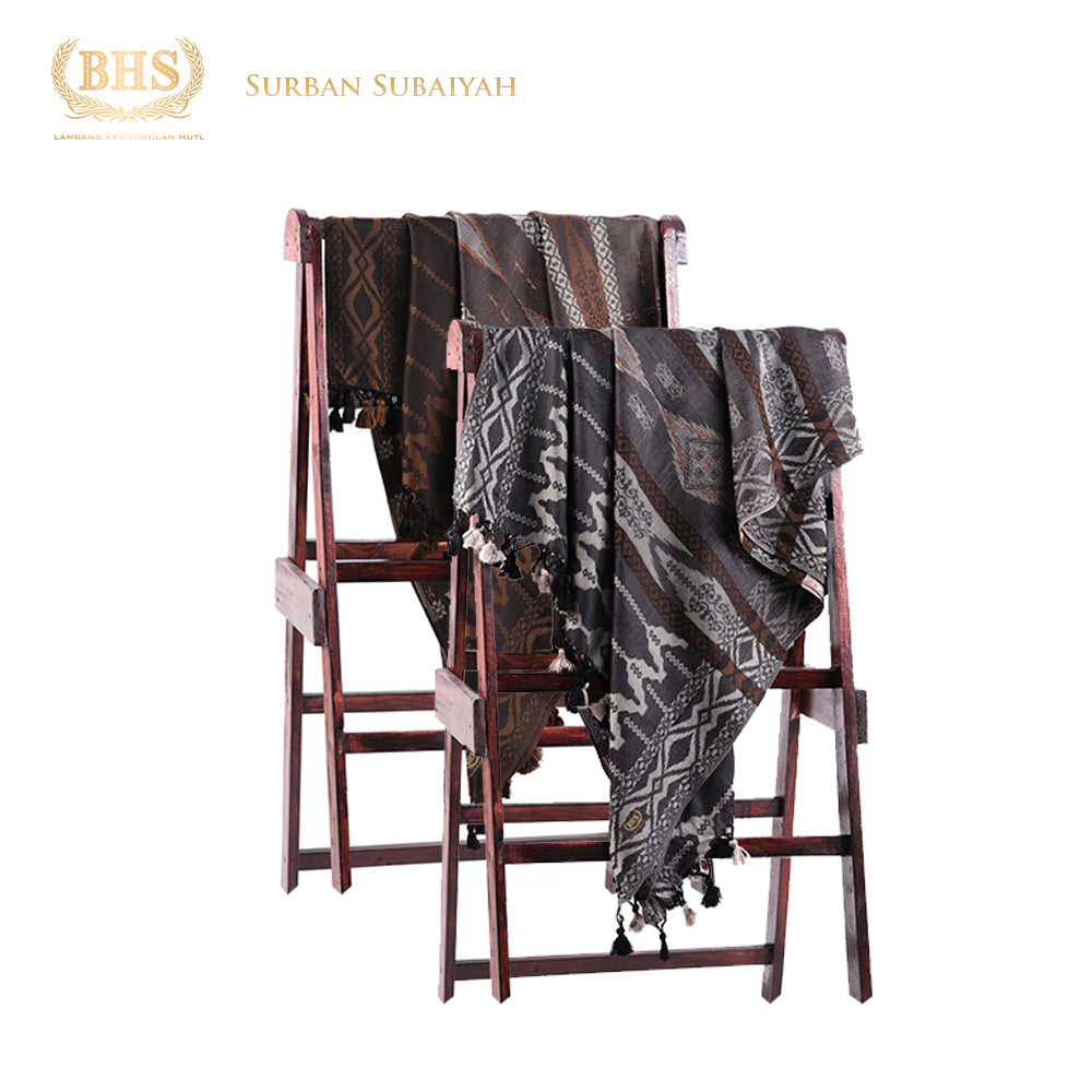 Surban Subaiyah BHS Motif & Warna Mix